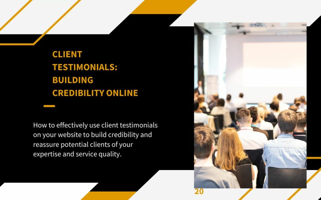 Maximising Credibility: A Comprehensive Guide on Using Testimonials on Your Website